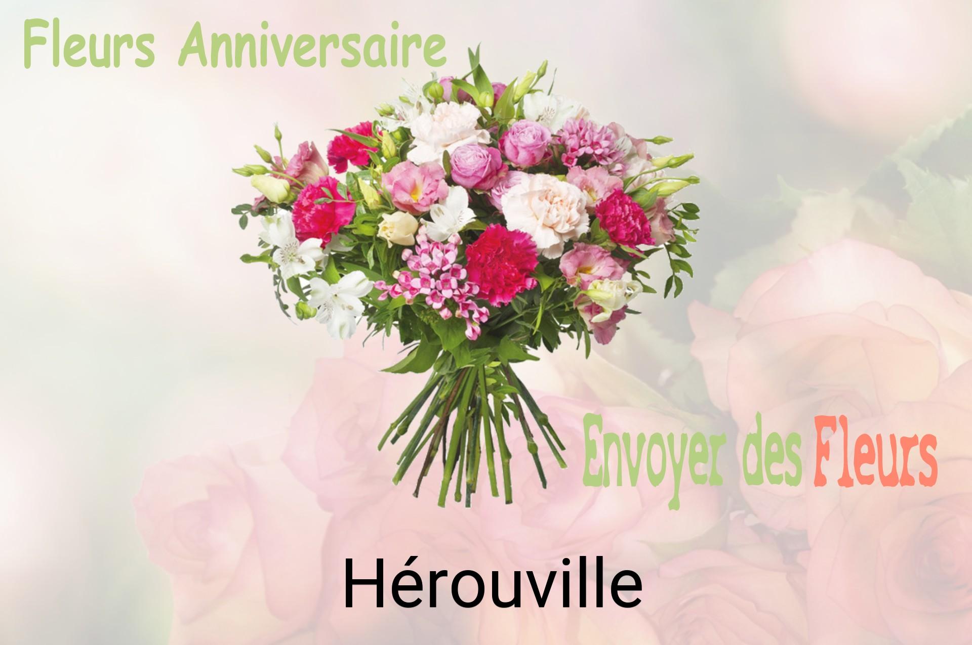 Bouquet de fleurs d’anniversaire livré à Hérouville