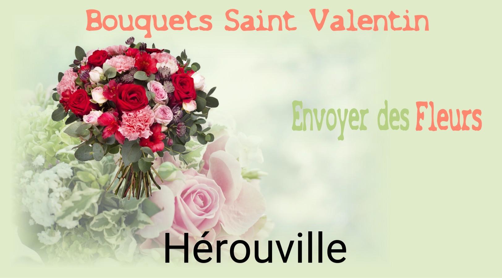 Roses de Saint-Valentin livrées à Hérouville